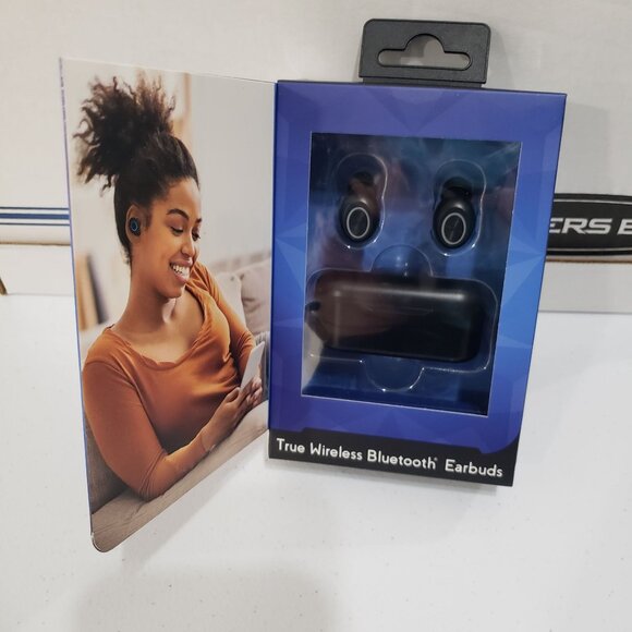 Muze by Vivitar RIPPLE True Wireless Bluetooth Earbuds BLACK NEW - Picture 4 of 4